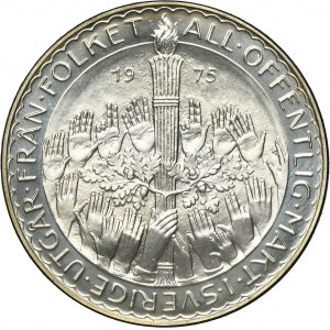 Sweden, Carl XVI Gustaf, 50 Kronor Eskilstuna 1975 E - Constitutional Reform
