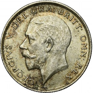 Velká Británie, Jiří V., 1/2 koruny Londýn 1922