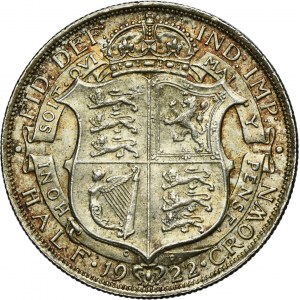 Great Britain, George V, 1/2 Crown London 1922