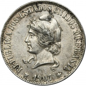 Brazil, 2.000 Réis Rio de Janeiro 1907