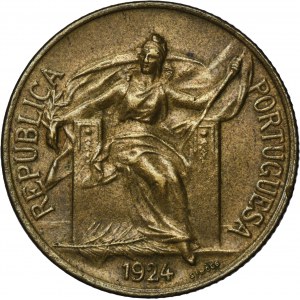 Portugal, Portuguese Republic, 1 Escudo Lisbon 1924