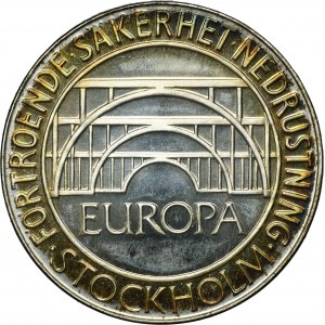 Sweden, Carl XVI Gustav, 100 Kroner Eskilstuna 1984 E - Stockholm Conference