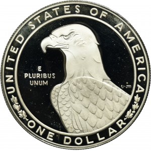 USA, 1 Dollar San Francisco 1983 S - XXIII Summer Olympic Games - Discobol