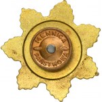 PRL, Gold Badge of Merit for the Leader of Socialist Labor with a box