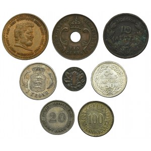 Set, World Coins, Mix of coins (8 pcs.)