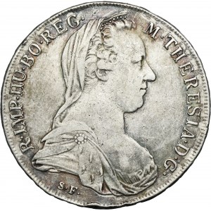 Autriche, Marie-Thérèse, Thaler Vienne 1780 SF
