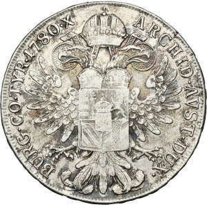 Autriche, Marie-Thérèse, Thaler Vienne 1780 SF