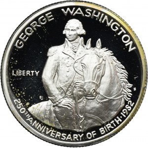 USA, 1/2 Dollar San Francisco 1982 S - 250th Anniversary of the birth of George Washington