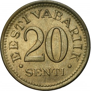 Estonia, 20 Senti Tallinn 1935