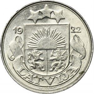 Latvia, 50 Santimu Le Locle 1922