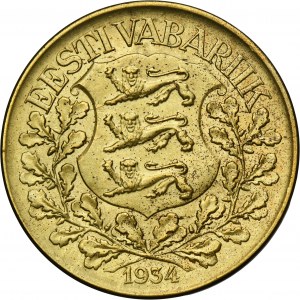 Estonia, 1 Kroon Tallinn 1934