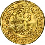 Silesia, Habsburg rule, Leopold I, Ducat Breslau 1674 SHS - VERY RARE