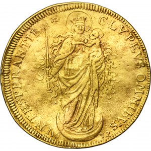 Nemecko, biskupstvo Würzburg, Johann Philipp Franz von Schönborn, 5 dukátov 1652 - VELMI ZRADKO