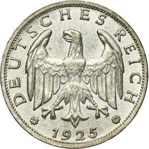 Germany, Weimar Republic, 1 Mark Muldenhütten 1925 E