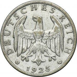 Germany, Weimar Republic, 1 Mark Berlin 1925 A