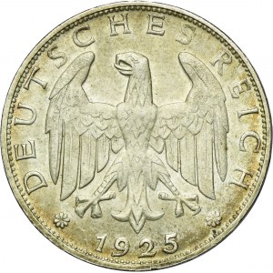 Germany, Weimar Republic, 1 Mark Munich 1925 D