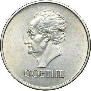 Germany, Weimar Republic, 3 Mark Stuttgart 1932 F - Goethe
