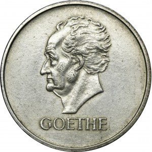 Germany, Weimar Republic, 3 Mark Munich 1932 D - Goethe