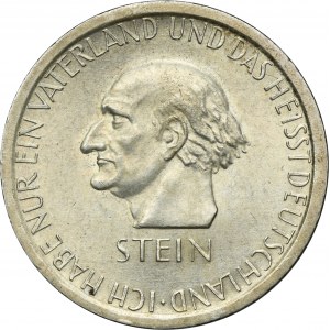Germany, Weimar Republic, 3 Mark Berlin 1931 A - Heinrich von Stein