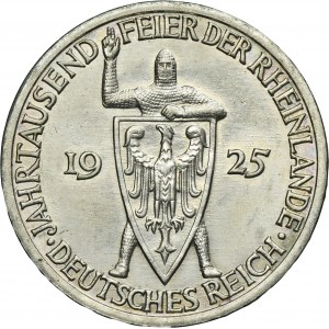 Germany, Weimar Republic, 3 Mark Berlin 1925 A