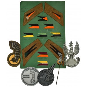 PSZnZ, Set of Pennants and Decorations 1st Armored Division