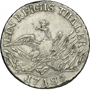 Germany, Kingdom of Prussia, Friedrich II, Thaler Berlin 1785 A