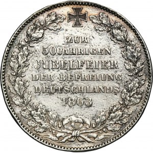 Nemecko, mesto Brémy, Thaler 1863 - Oslobodenie Nemecka