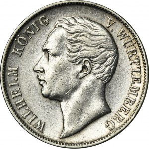 Nemecko, Württemberské kráľovstvo, William I, Thaler Stuttgart 1859