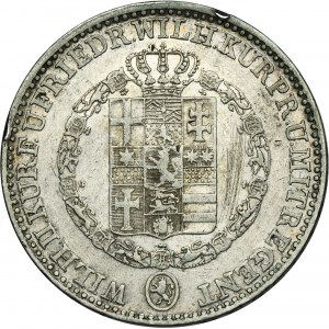 Germany, Electorate of Hesse, Friedrich Wilhelm I, Thaler Darmstadt 1842