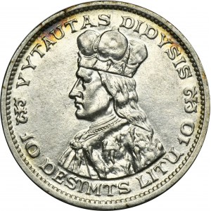 Lituanie, 10 Litas Kaunas 1936