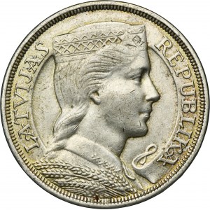 Latvia, Republic of Latvia, 5 Lati 1929