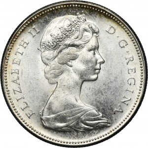 Canada, Elizabeth II, 1 Dollar Ottawa 1967 - Confederation
