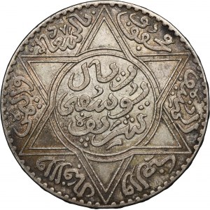 Morocco, Yusuf, 10 Dirhams Paris 1913 (1331)