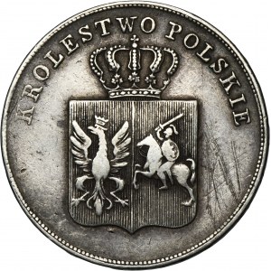 November Uprising, 5 zloty Warsaw 1831 KG