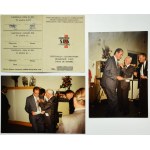 Silver Cross of Merit with miniature and award
