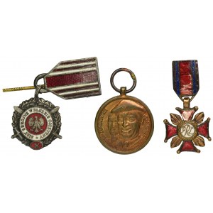 PRL, PSZnZ, Miniature set (3 pcs.)