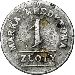 Magasin de soldats 19 Régiment d'Infanterie du Secours de Lviv, 1 zloty Lviv