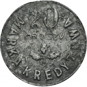 Cooperative of the 25th Uhlan Regiment, 20 groszy Pruzhany
