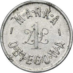 Consumer Cooperative of the 75th Infantry Regiment, 1 zloty, Królewska Huta
