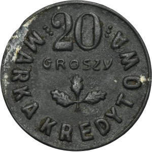 Coopérative de soldats du 50e régiment de fusiliers de la frontière, 20 groszy Kowel