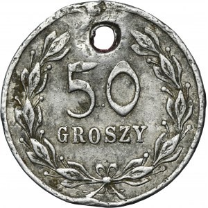 Cooperative of the 7th Uhlan Regiment, 50 groszy Mińsk Mazowiecki