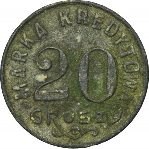 Cooperative of the 83rd Infantry Regiment, 20 groszy Kobryń