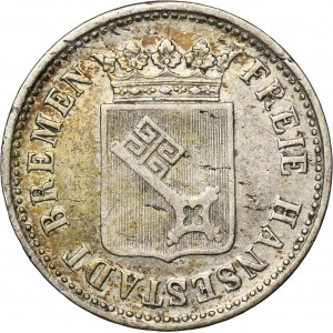 Germany, City of Bremen, 12 Grote 1841