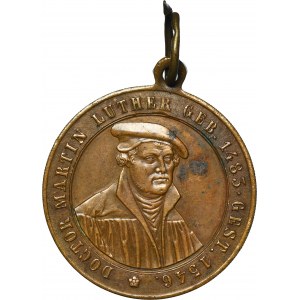 Germany, Medal 400th anniversary of the birth of Martin Luther 1883