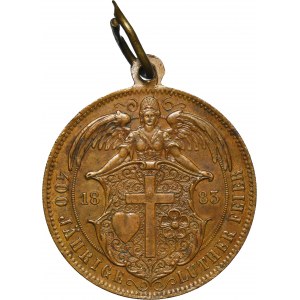 Germany, Medal 400th anniversary of the birth of Martin Luther 1883