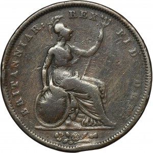Great Britain, George IV, Pence London 1826
