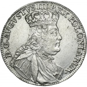 Augustus III of Poland, 1/4 Thaler Leipzig 1753 EC