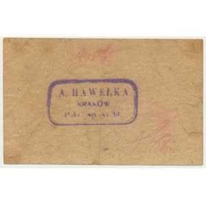 Kraków, Antoni Hawełka, 1 korona 1919 - RZADKI