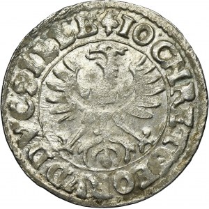 Silesia, Duchy of Liegnitz-Brieg-Wohlau, Johann Christian and Georg Rudolf, 3 Kreuzer Reichenstein 1618 HR