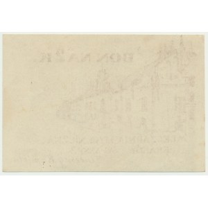 Kraków, Mleczarnia Hygieniczna, 2 korony 1919 - blankiet